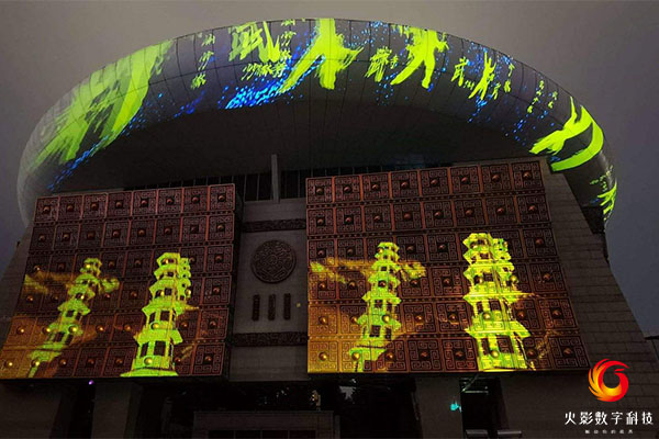 深圳火影数字3d裸眼灯光秀
